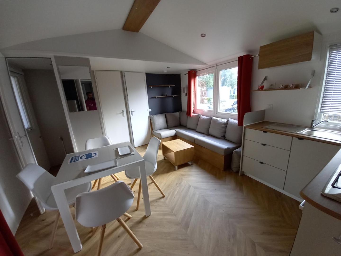 Mobile Home For You Les Rives De كوندريو المظهر الخارجي الصورة