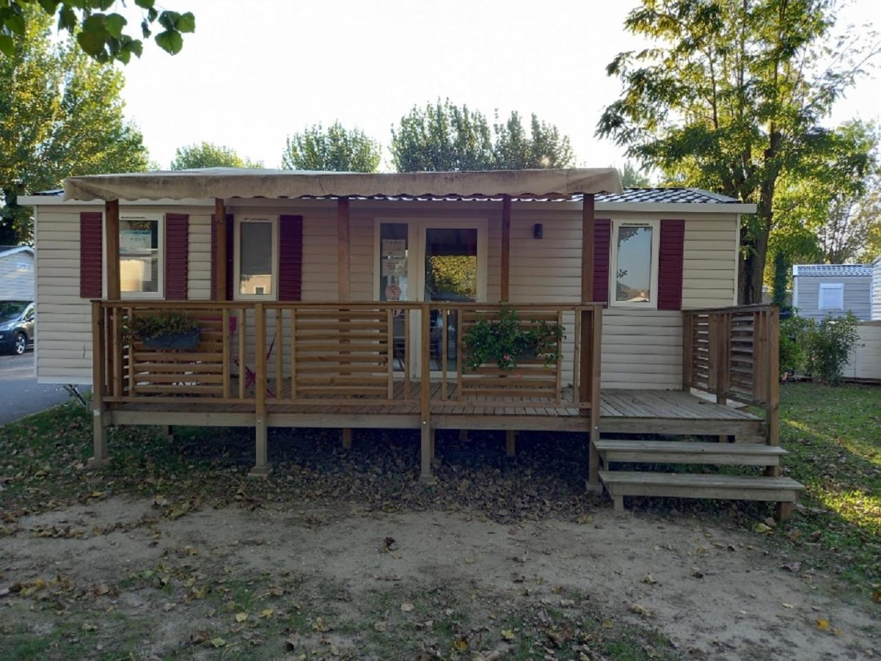 Mobile Home For You Les Rives De كوندريو المظهر الخارجي الصورة